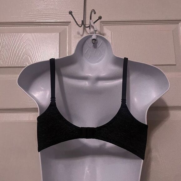 Victorias Secret 32D Uplift Semi Demi Bra Dark Grey - Picture 5 of 7
